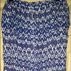 Women’s Joe Fresh Linen Patterned Pants